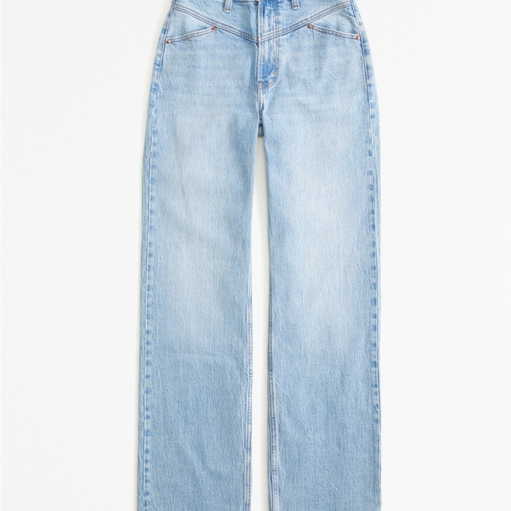 Abercrombie & Fitch 90s Relaxed Jean High Rise, Size 27 / 4r